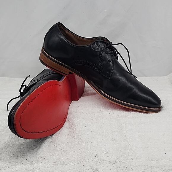 ●JOHNSTON & MURPHY● CONRAD PLAIN TOE ●LEATHER● ELEGANT● OXFORD● MENS 12 VGUC - Picture 12 of 16